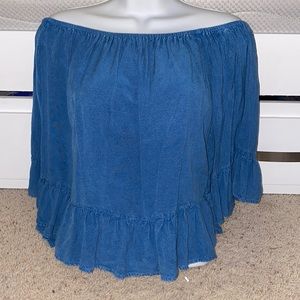 Off the shoulder top!